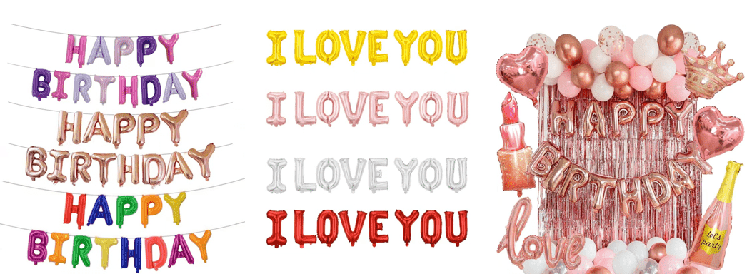 Ποια γράμματα περιέχει το μπαλόνι με φύλλο αλουμινίου 16 ιντσών; Υποστήριξη δωρεάν συνδυασμού;