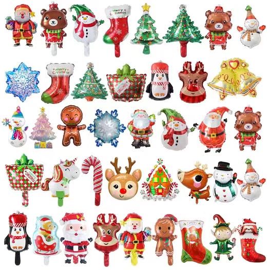 Κιτ μπαλονιών με αλουμινόχαρτο Χριστουγέννων