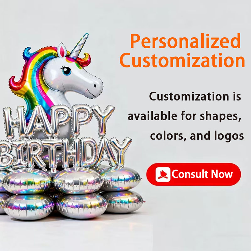 Μπαλόνι από αλουμινόχαρτο κατά παραγγελία