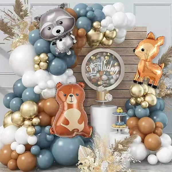 Forest Animal Balloons Garland Arch Kit