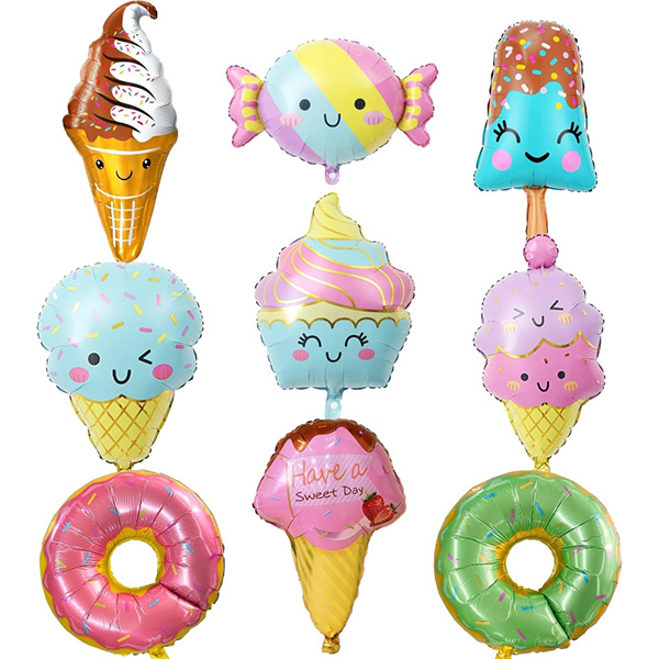Μπαλόνι με φύλλο παγωτού