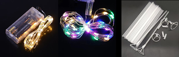 Colored LED light strips