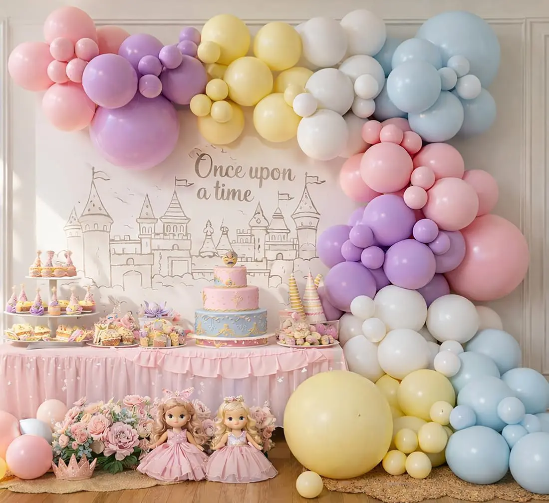 Macaron Pastel Balloon Garland Arch Kit