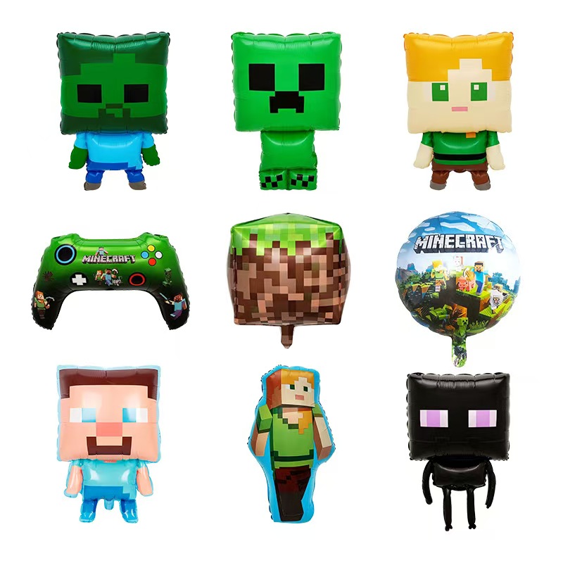 Μπαλόνια αλουμινίου Minecraft