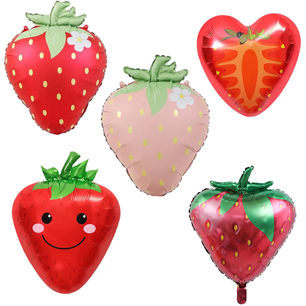 Μπαλόνι με φύλλο φράουλας
