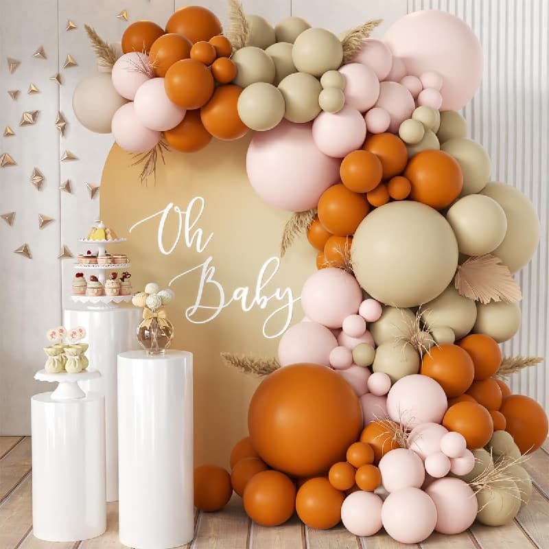 Kit Garland Balloon Terracotta